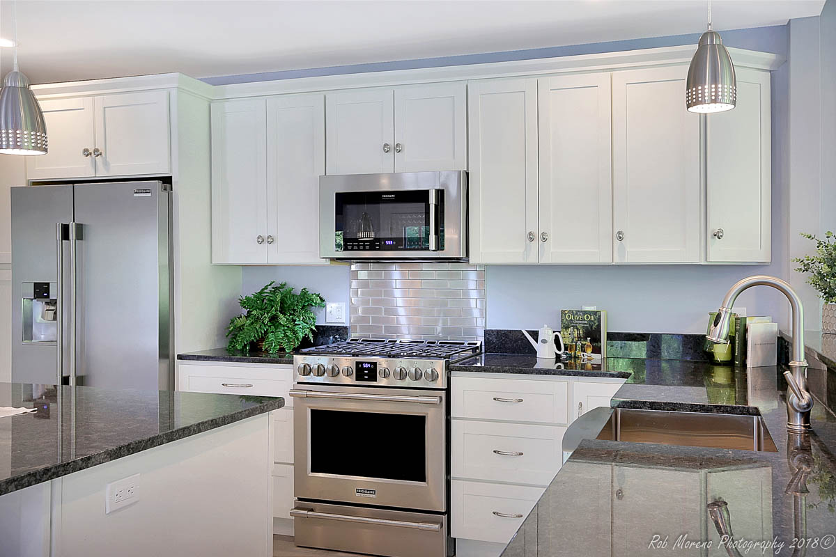 Full kitchen in an apartment-style living space in Boxford, MA by Next Level Builders